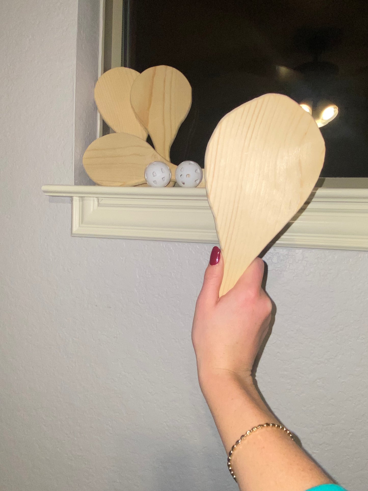 Indoor Pirate Ball Set (4 Paddles + Ball)