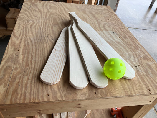 Team Pirate Ball Set (4 Paddles + Ball)